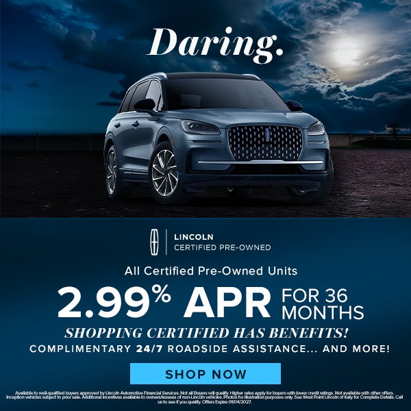 2.99 % APR FOR 36 MONTHS