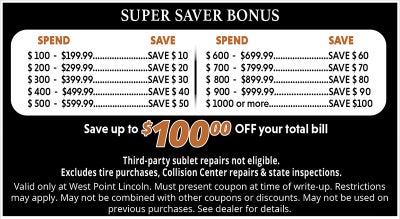 Super Saver Bonus!
